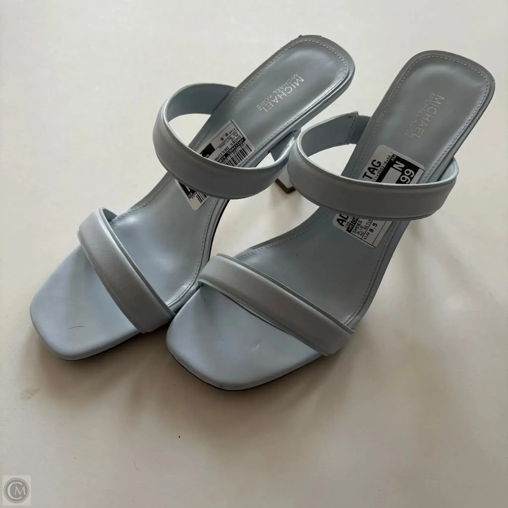 Ventilated Mesh Sunny Walks Harbor Mood Shoes Designer By Michael Kors In Blue, Size: 9.5