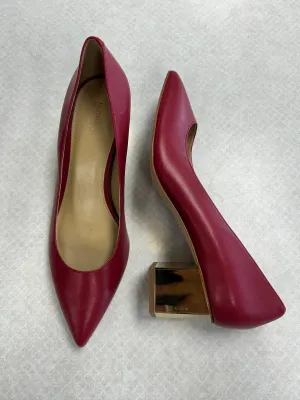 Contoured Arch Bridge SHOES DESIGNER by MICHAEL KORS In RED, Size: 8.5