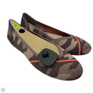 Shoes Designer By Rothys In Brown, Size: 11.5 Compression Molding Low Profile