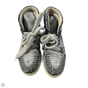 Mix Hue Shoes Designer By Sandro In Black & White, Size: 9