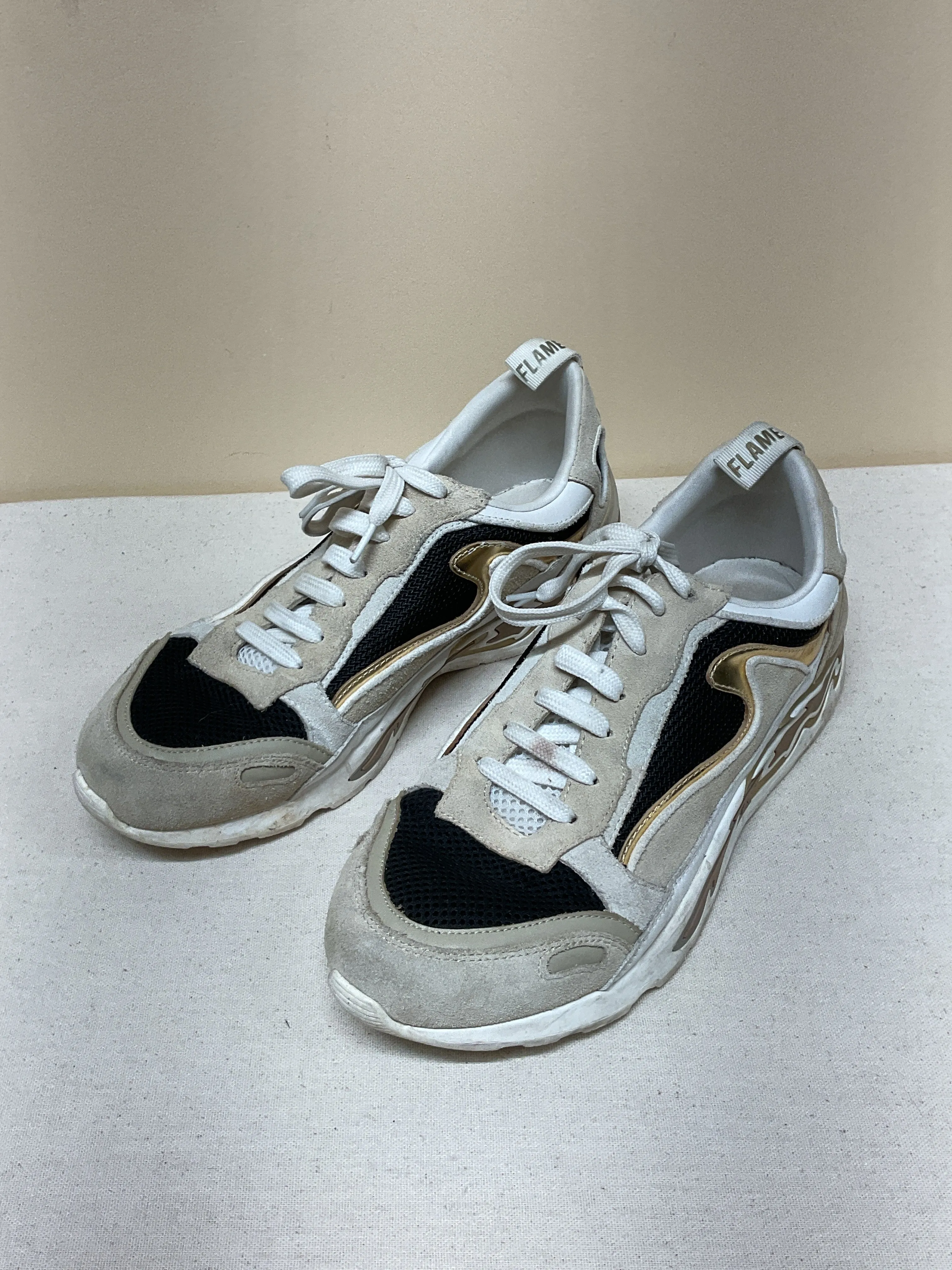 Shoes Designer By Sandro In Tan, Size:9 Wide Toe Box Option Tropic Mode