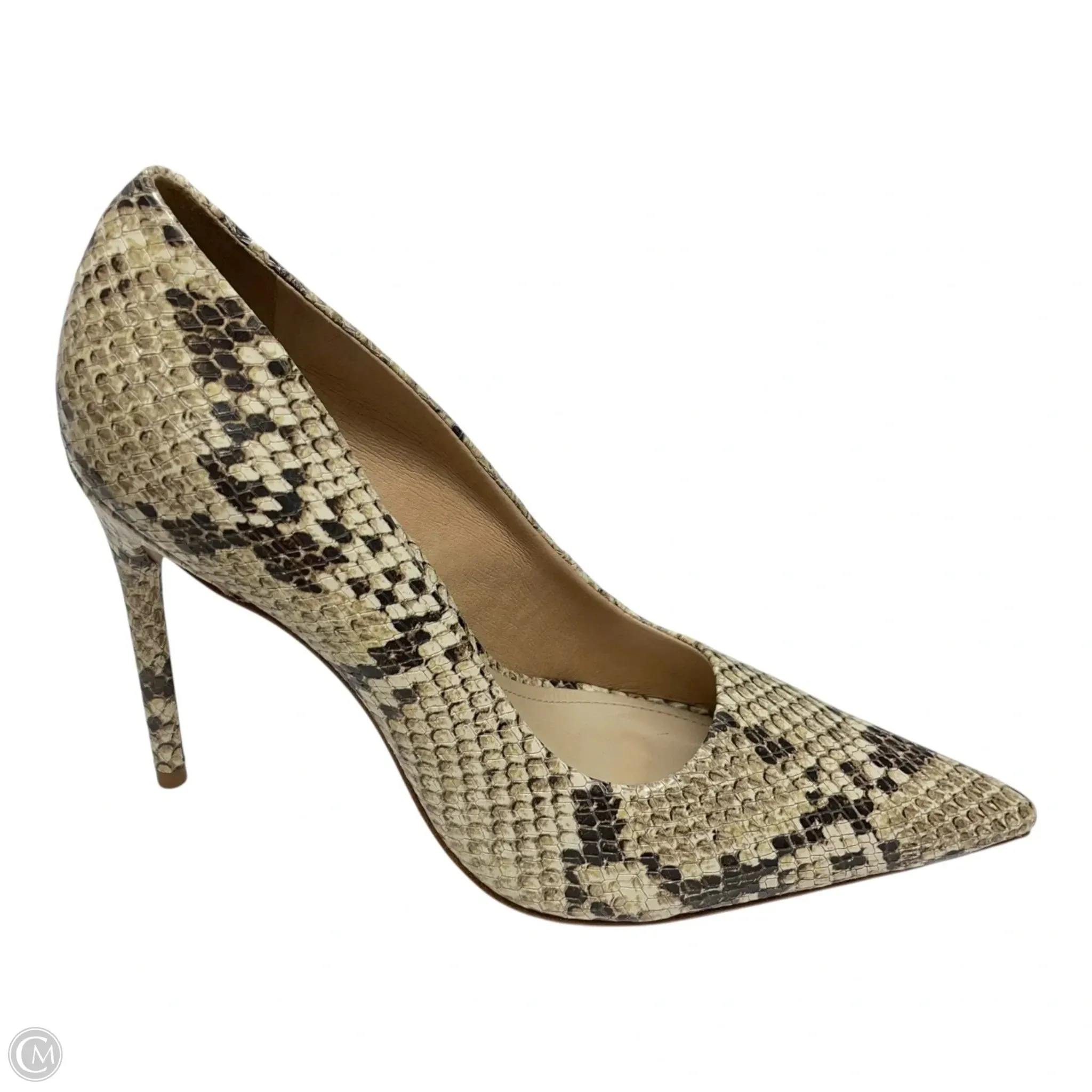 Shoes Designer By schutz In Snakeskin Print, Size: 8 Non Slip Wellness Seekers