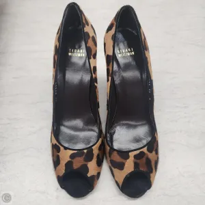 Viral Pop Shoes Designer By Stuart Weitzman In Animal Print, Size: 11
