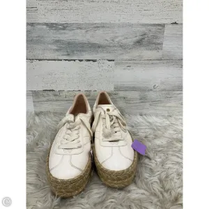 Shoes Designer By Stuart Weitzman In Cream, Size: 10 Ergonomic Design Elastic Sling