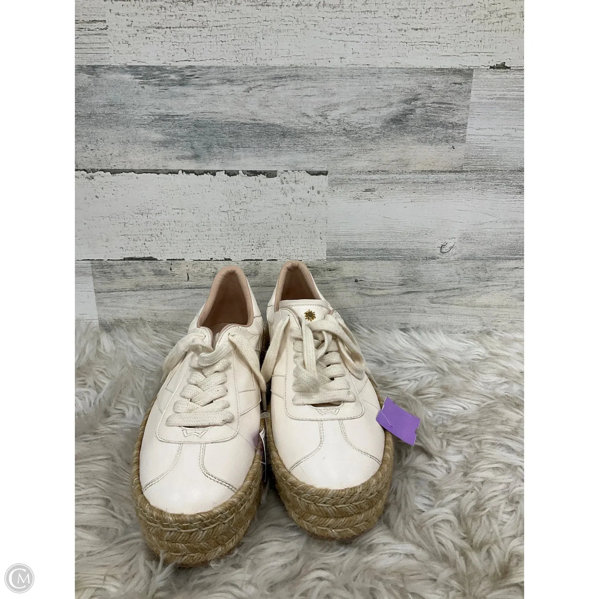 Shoes Designer By Stuart Weitzman In Cream, Size: 10 Ergonomic Design Elastic Sling