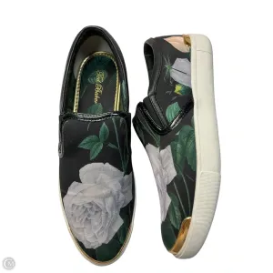Moist Guard Shoes Designer By Ted Baker In Floral Print, Size: 9