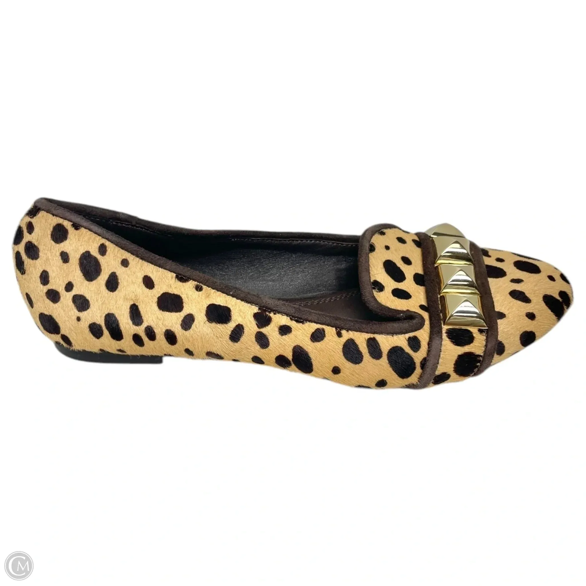Memory Foam Insert Shoes Designer By Tory Burch In Animal Print, Size: 7