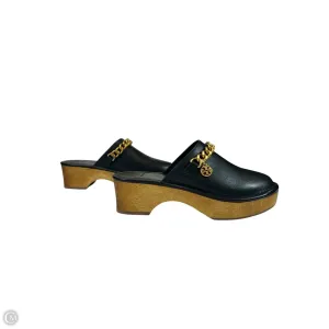 Eco Friendly Office Workers Shoes Designer By Tory Burch In Black & Brown, Size: 5