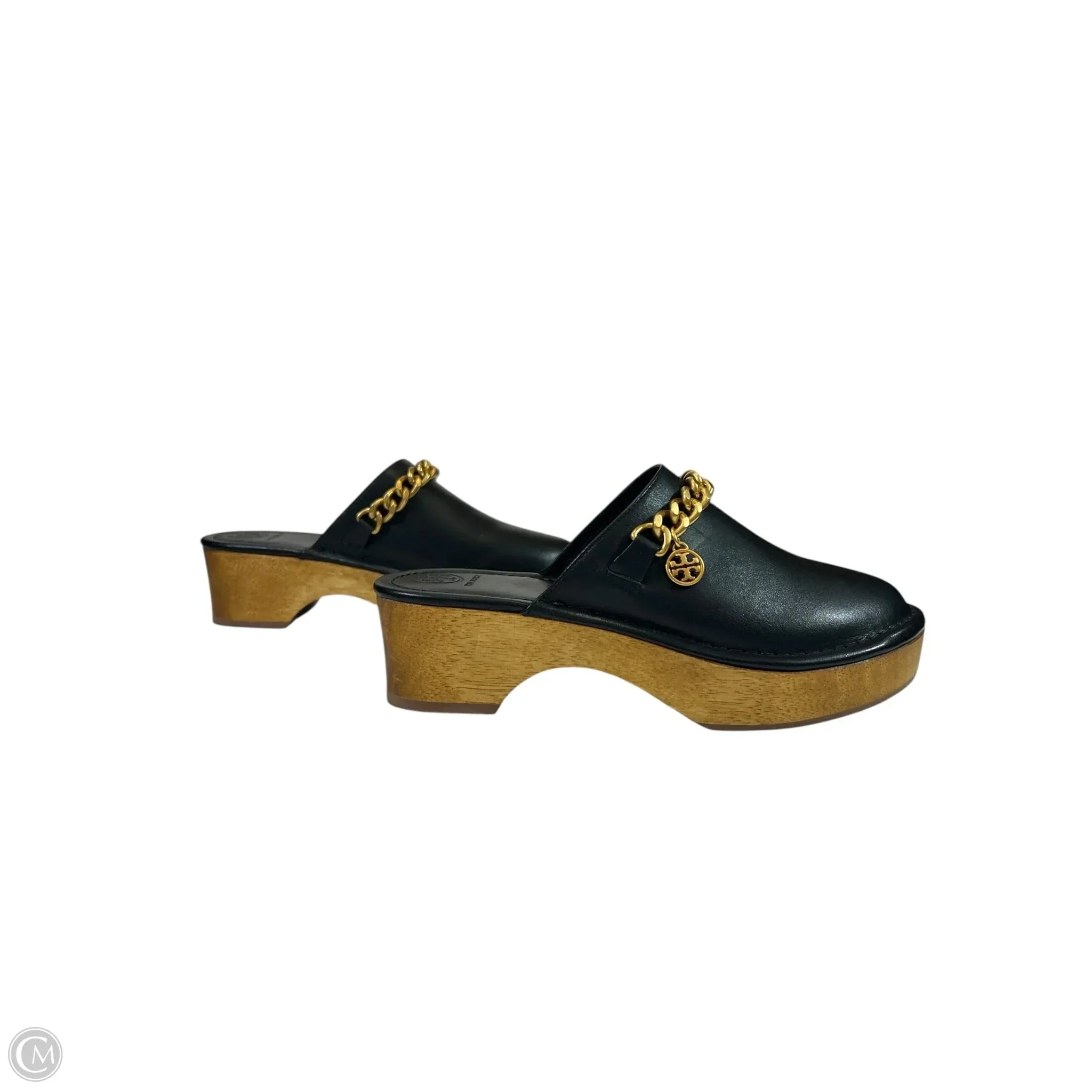 Eco Friendly Office Workers Shoes Designer By Tory Burch In Black & Brown, Size: 5