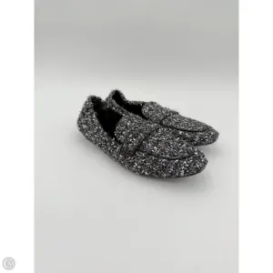 Shoes Designer By Tory Burch In Black & Silver, Size: 9 Weekend Casual