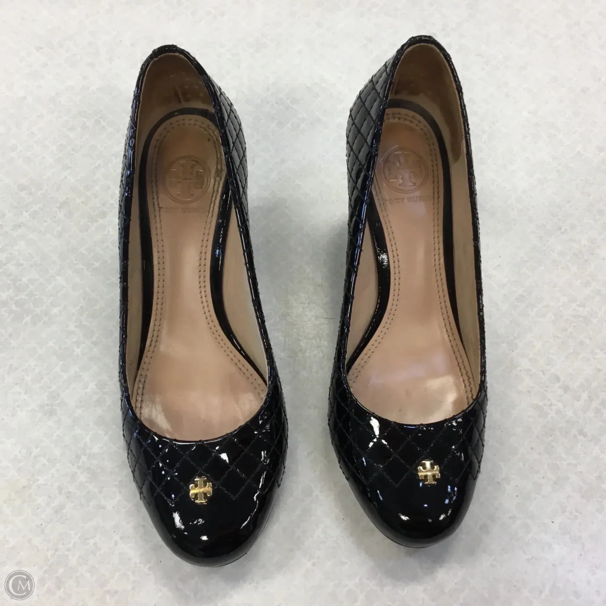 Tech Glow Urban Walk Shoes Designer By Tory Burch In Black, Size: 6