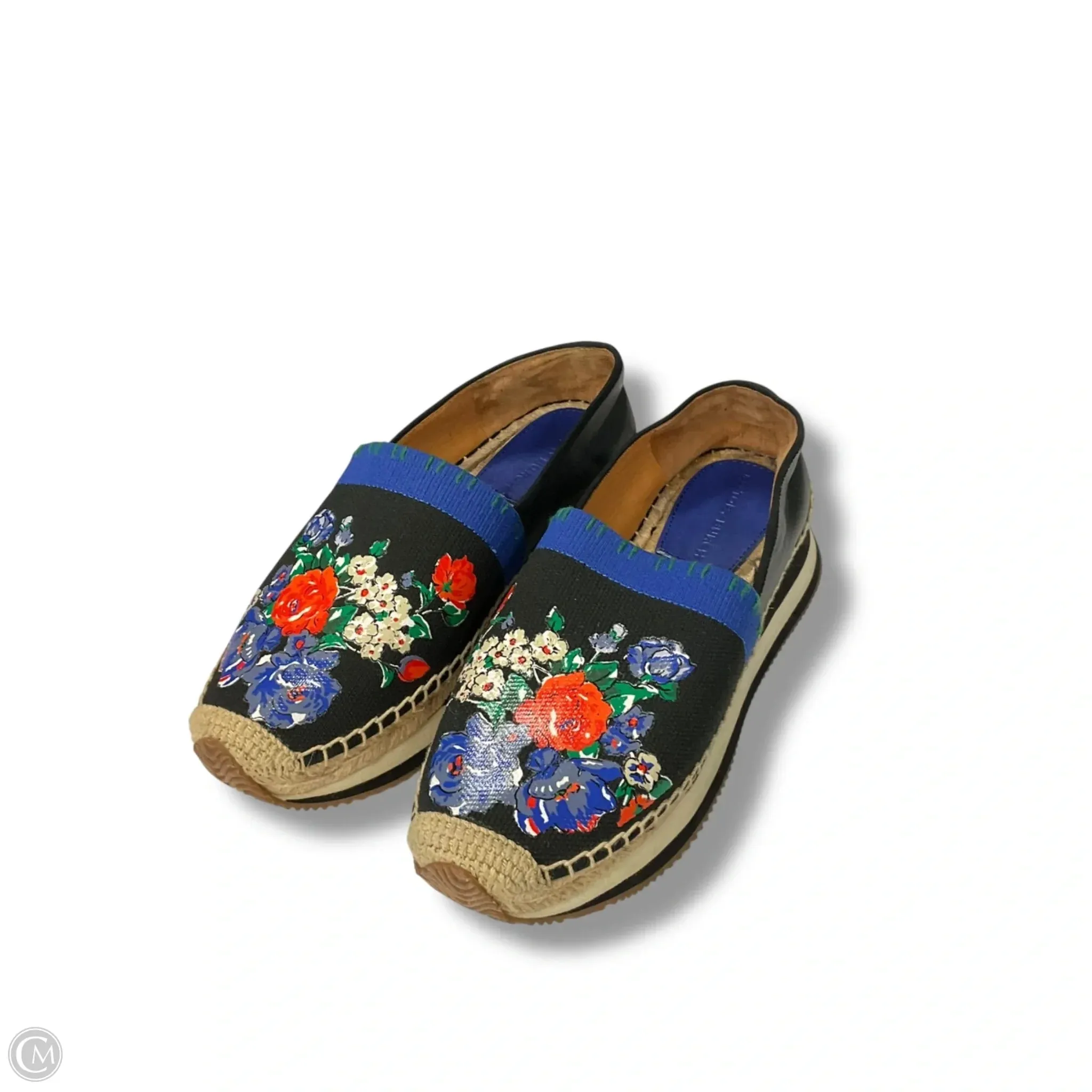 Shoes Designer By Tory Burch In Floral Print, Size: 8 Strong Grip