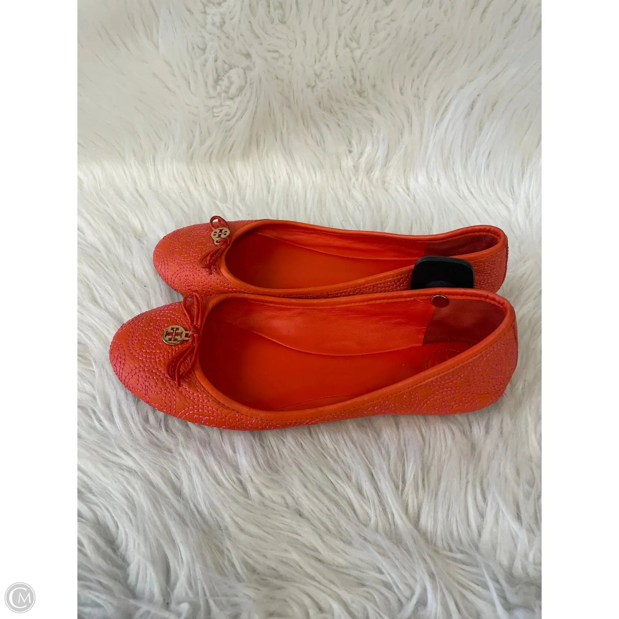 Shoes Designer By Tory Burch In Orange, Size: 10 Bold Neon Supportive Core Office Workers