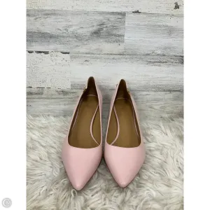 Enhanced grip Summer cool Shoes Designer By Tory Burch In Pink, Size: 11