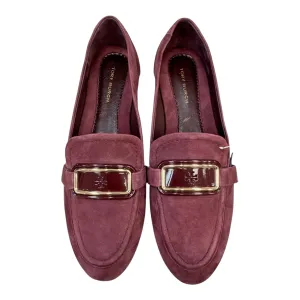 Shoes Designer By Tory Burch In Purple, Size:6 hook and loop closure