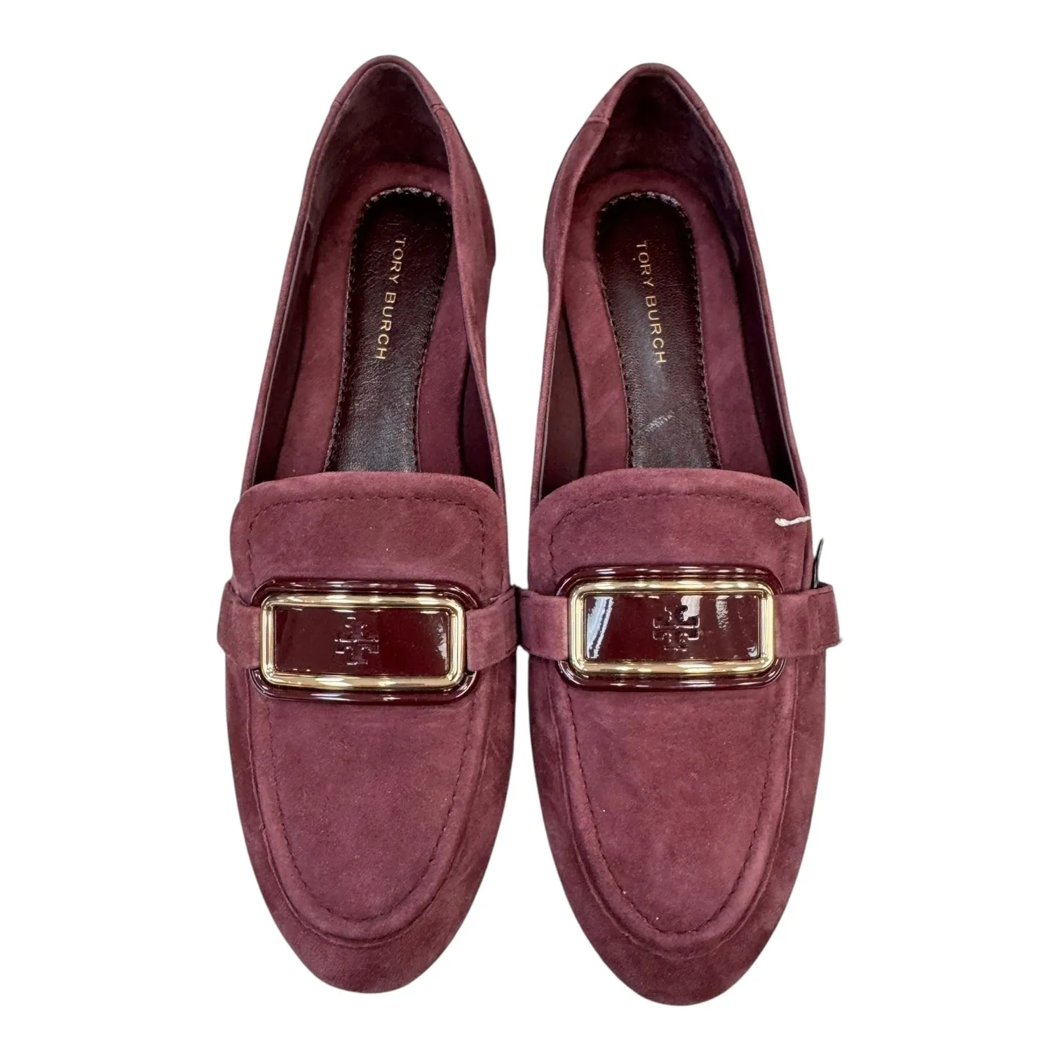 Shoes Designer By Tory Burch In Purple, Size:6 hook and loop closure