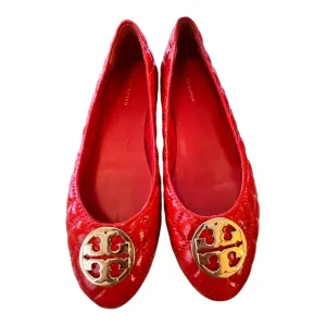 Night Out All Day Comfort Shoes Designer By Tory Burch In Red, Size:8.5