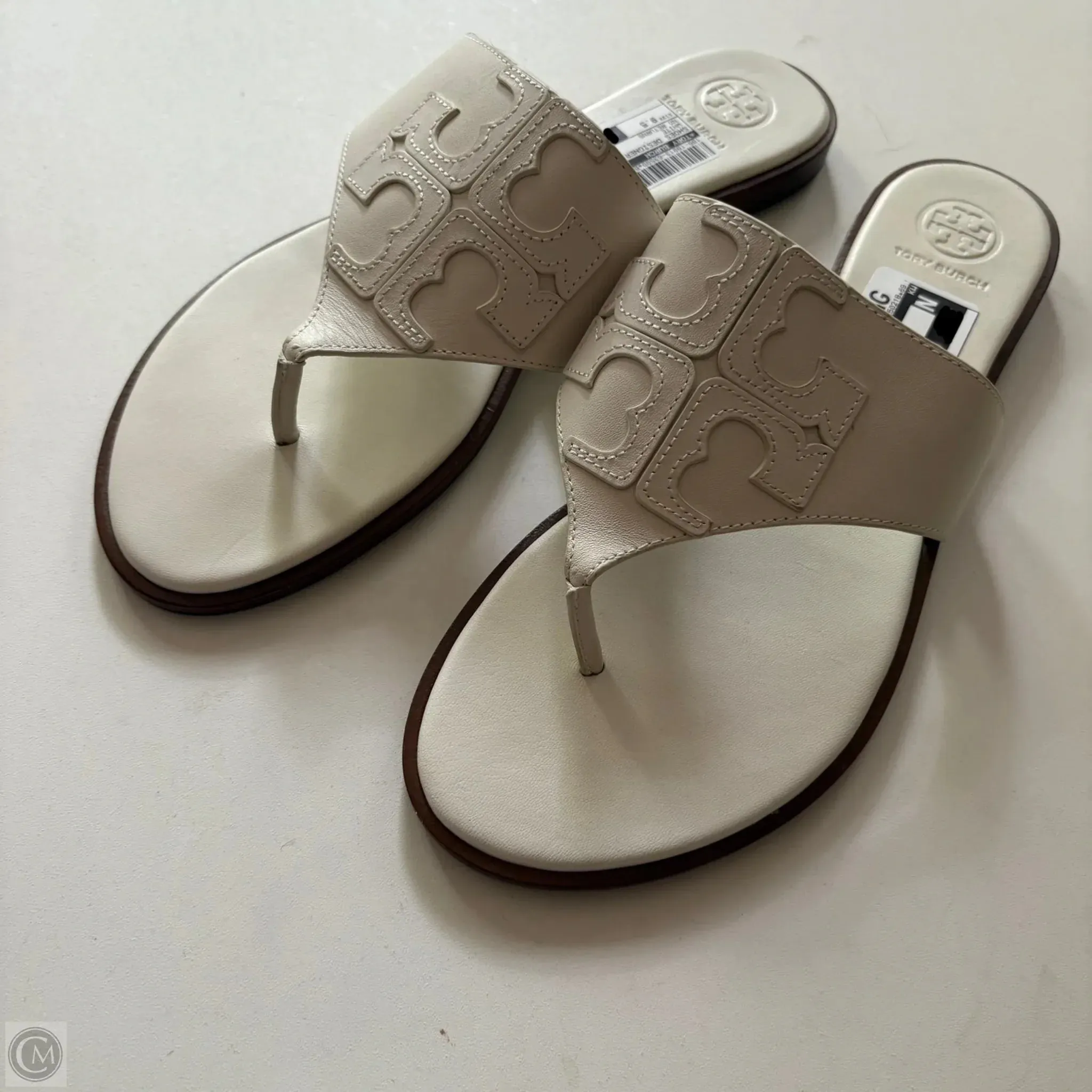 Shoes Designer By Tory Burch In White, Size: 9.5 Spring Jump Skate Cool