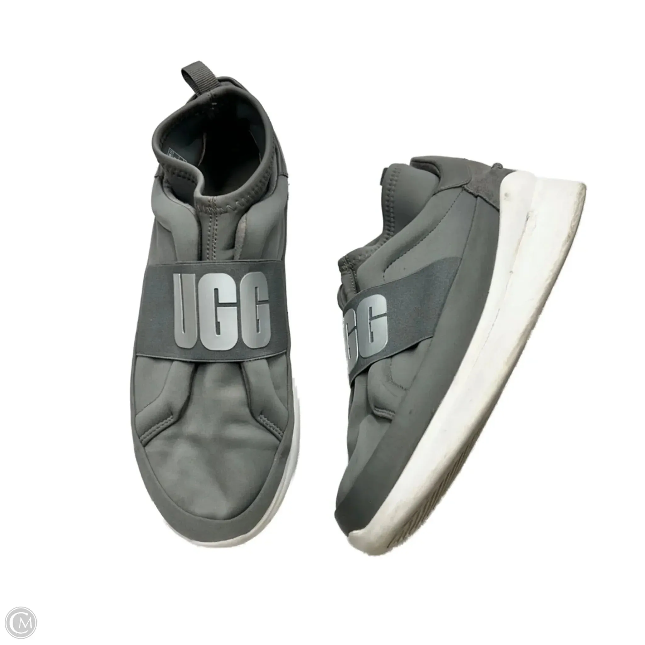 Date night Shoes Designer By Ugg In Grey, Size: 9