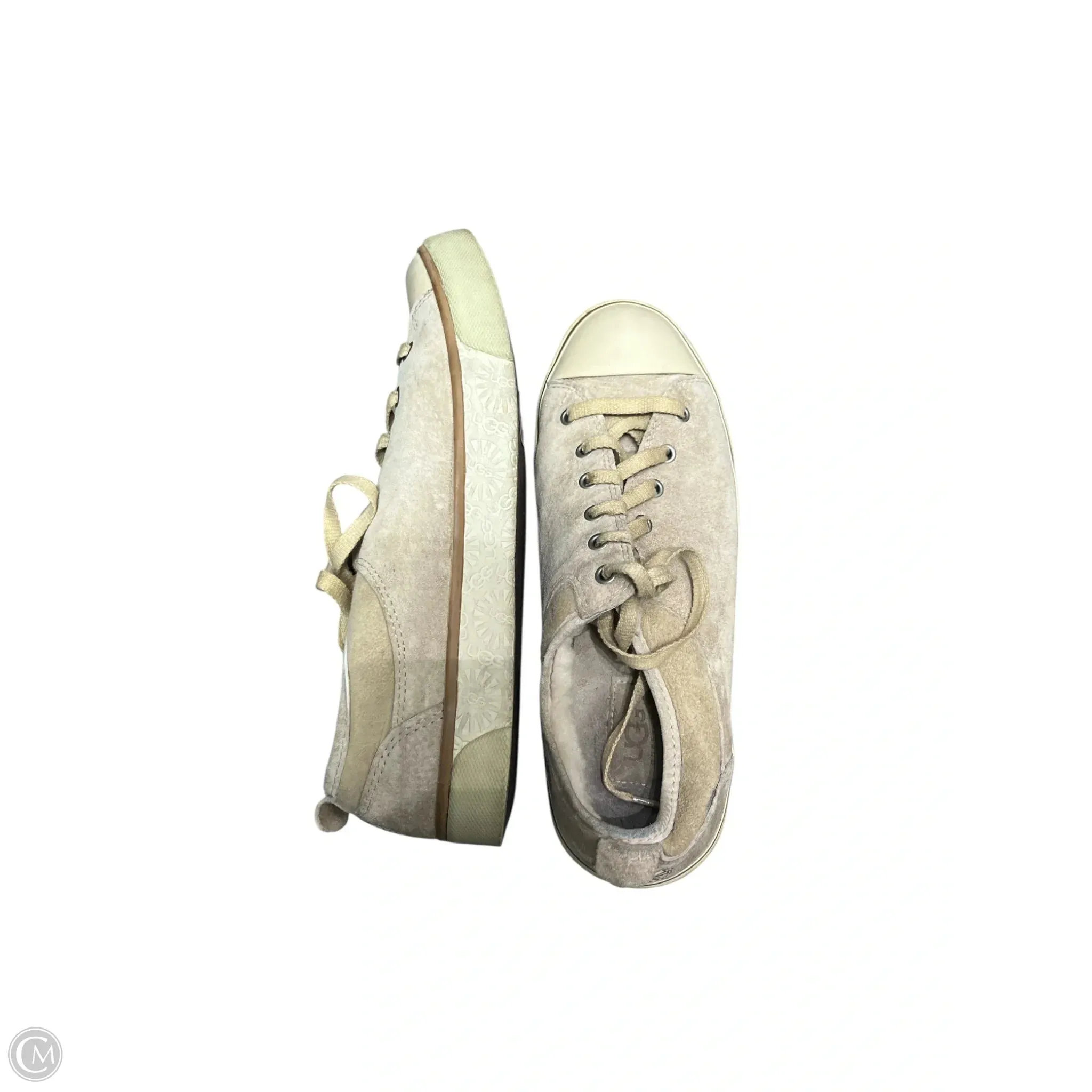 Shoes Designer By Ugg In Tan, Size: 6 Grace Walk Shock Dispersing Plate