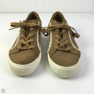 Smooth Inner Seams Shoes Designer By Ugg In Tan, Size: 9.5