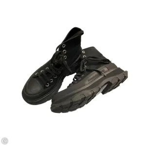 AI Path Multi Density Foam Shoes Luxury Designer By Alexander Mcqueen In Black, Size: 8