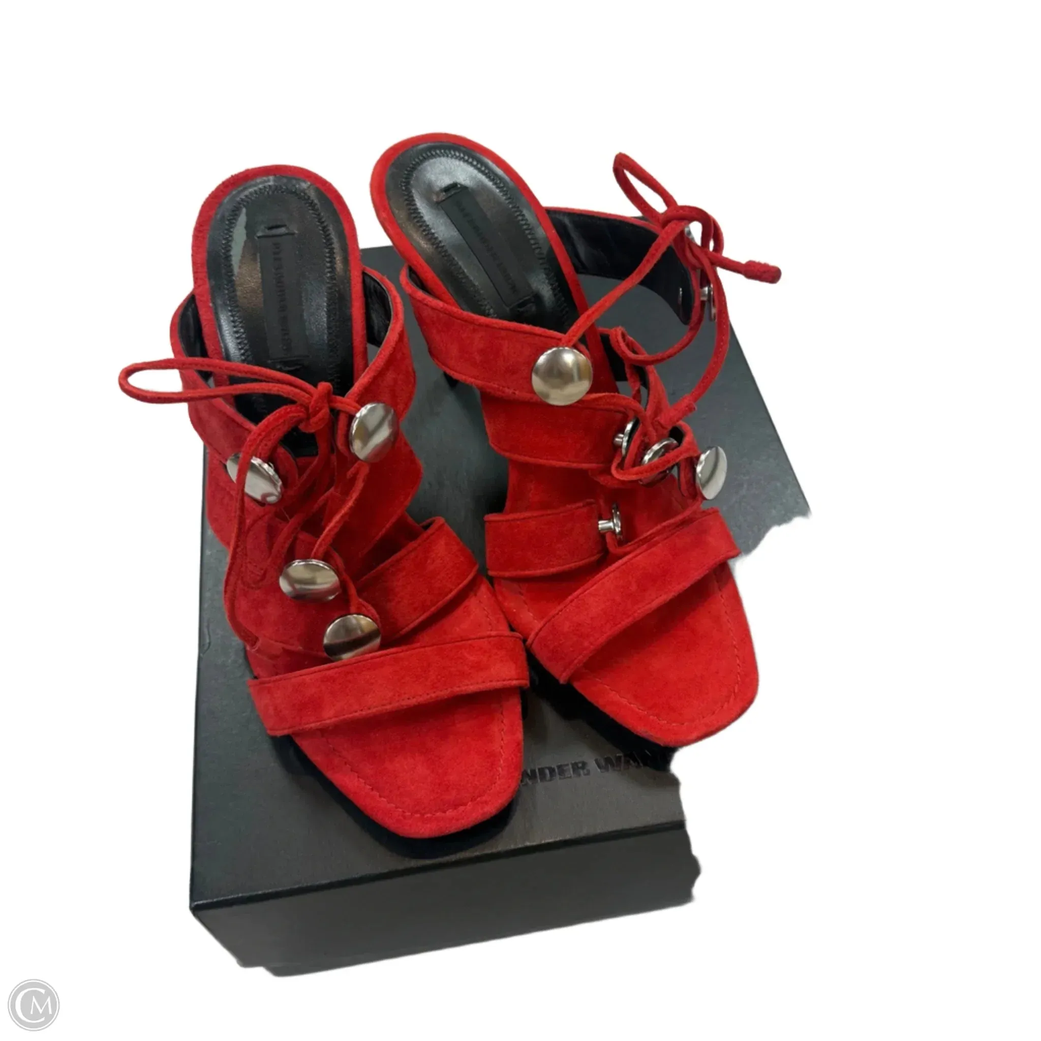 All Day Comfort Fit Free Soul Shoes Luxury Designer By Alexander Wang In Red, Size: 8