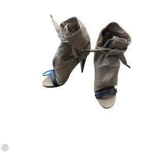 Swim Edge Earth Base Shoes Luxury Designer By Balenciaga In Tan, Size: 8