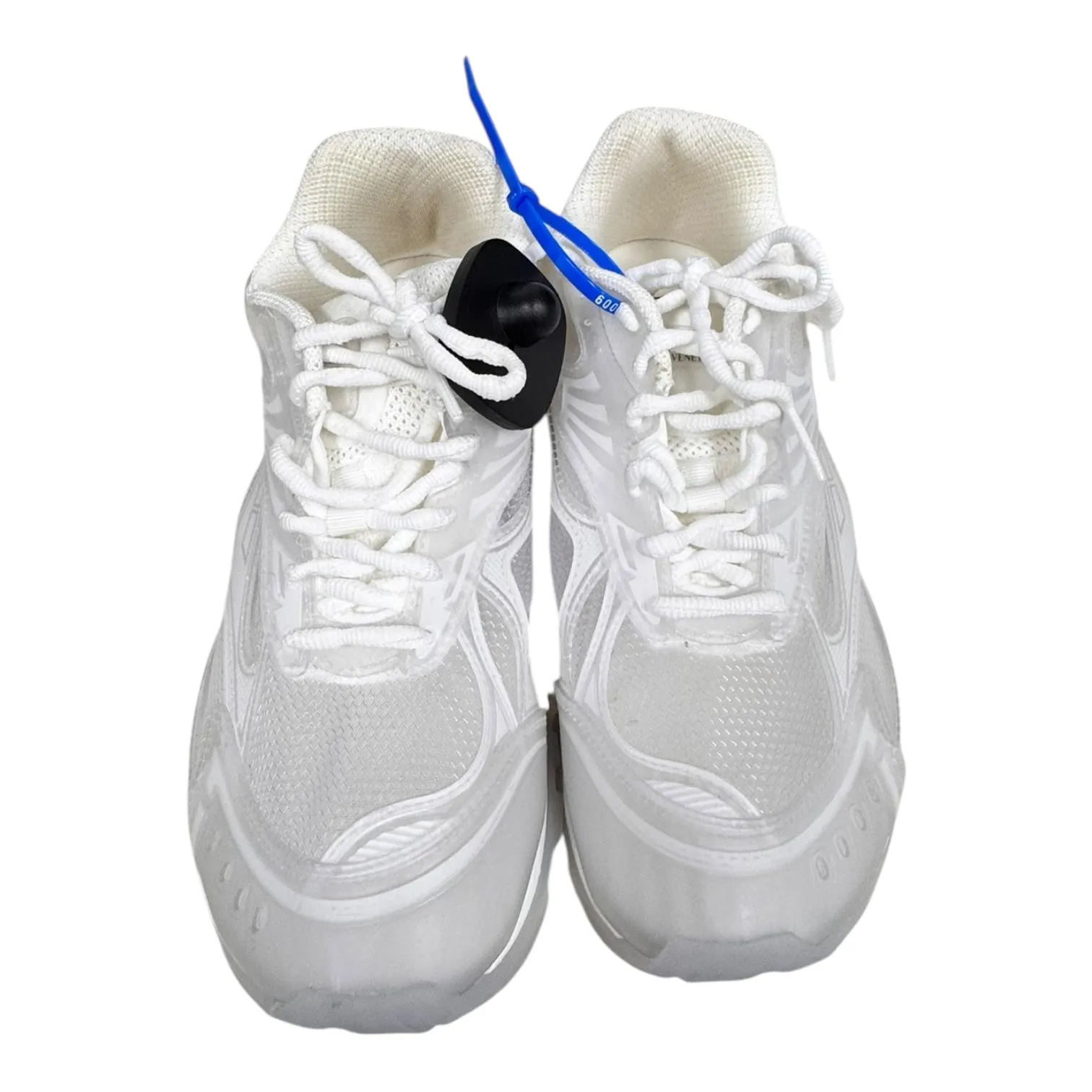 Rapid pace Rain Step Shoes Luxury Designer By Bottega Veneta In White, Size:8