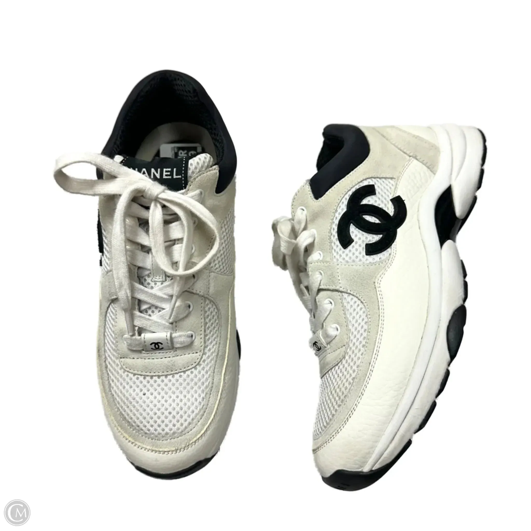 Shoes Luxury Designer By Chanel In White, Size: 8 Waterproof Outdoor Travel