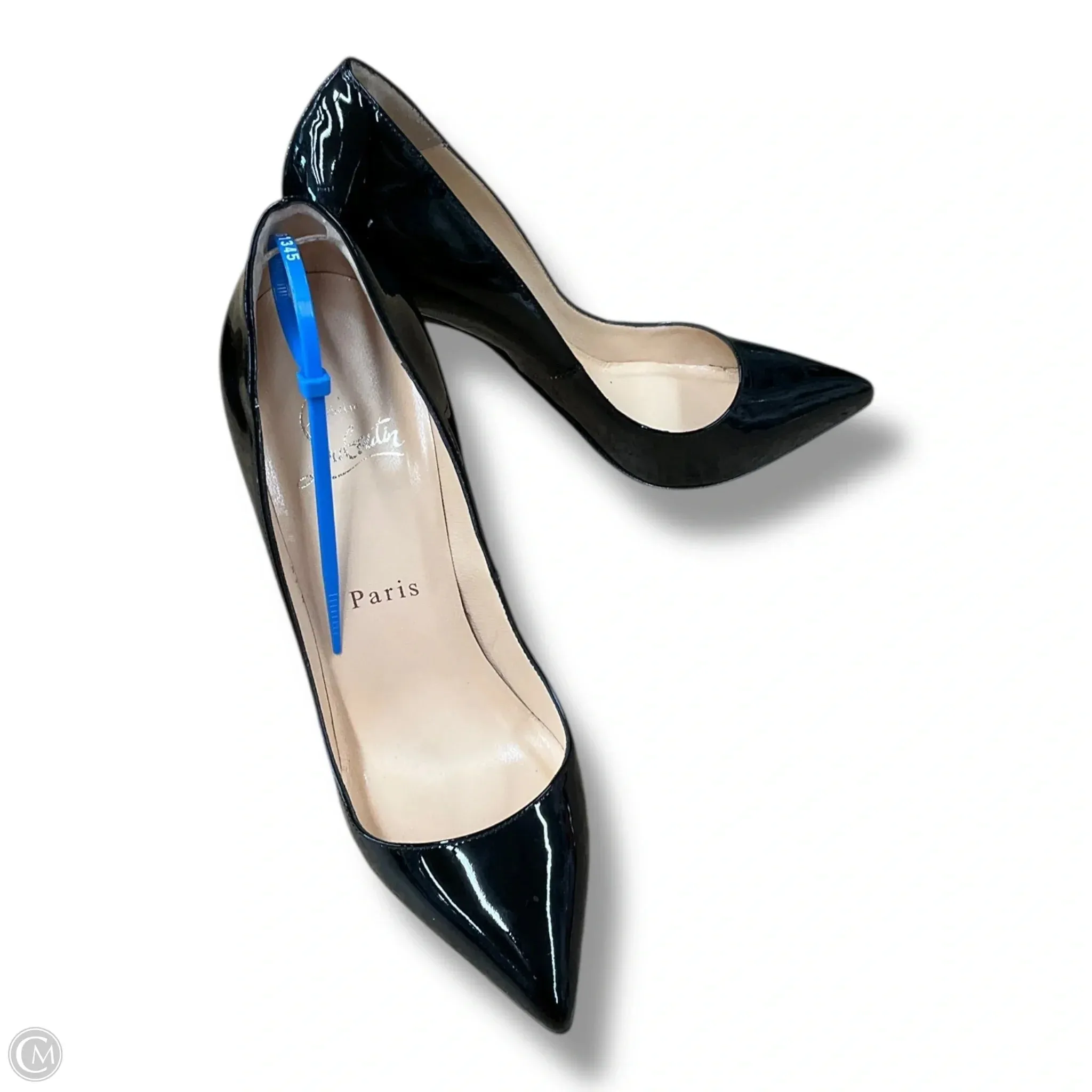 Shoes Luxury Designer By Christian Louboutin In Black, Size: 5 Lace Up Style Snow Warm