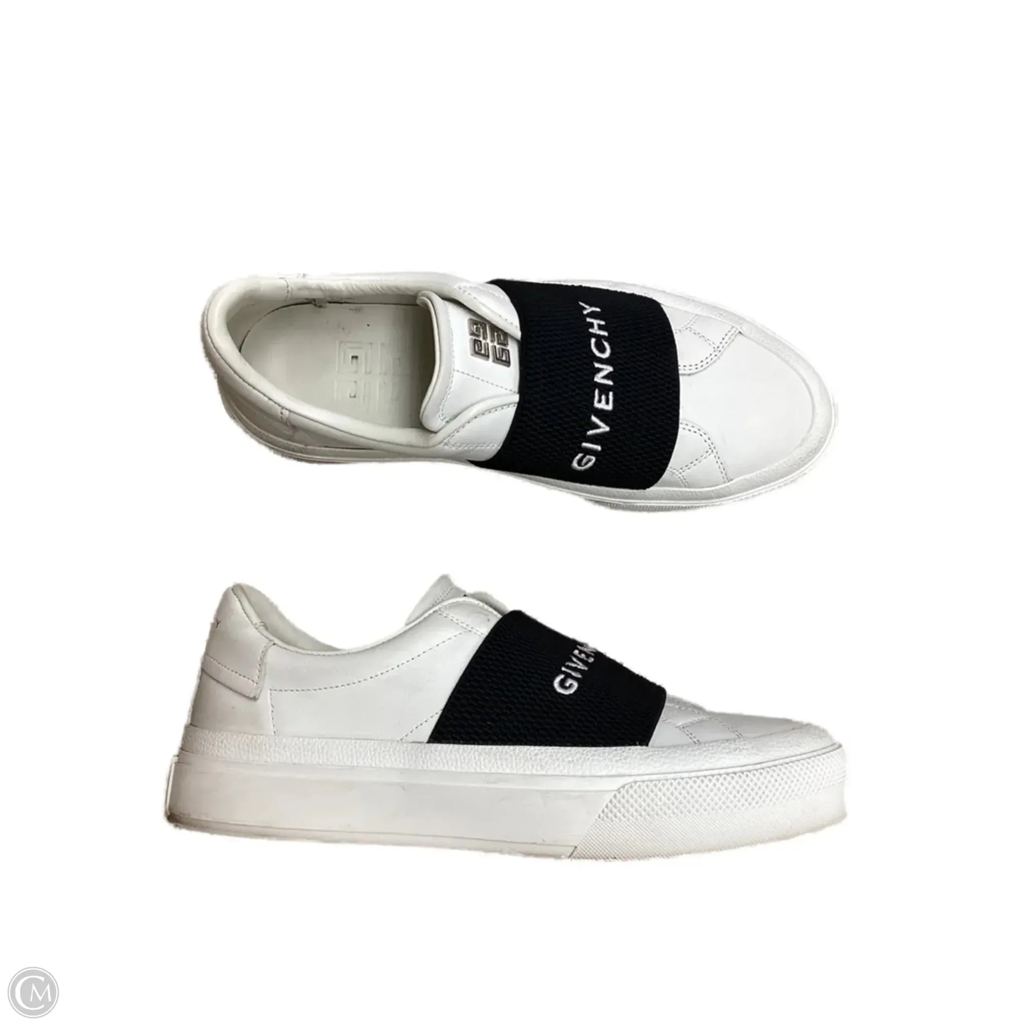 Shoes Luxury Designer By Givenchy In White, Size: 7.5 Icon Walk