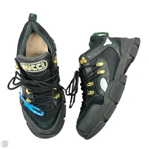 Supportive Core Active People Shoes Luxury Designer By Gucci In Black & Green, Size: 9
