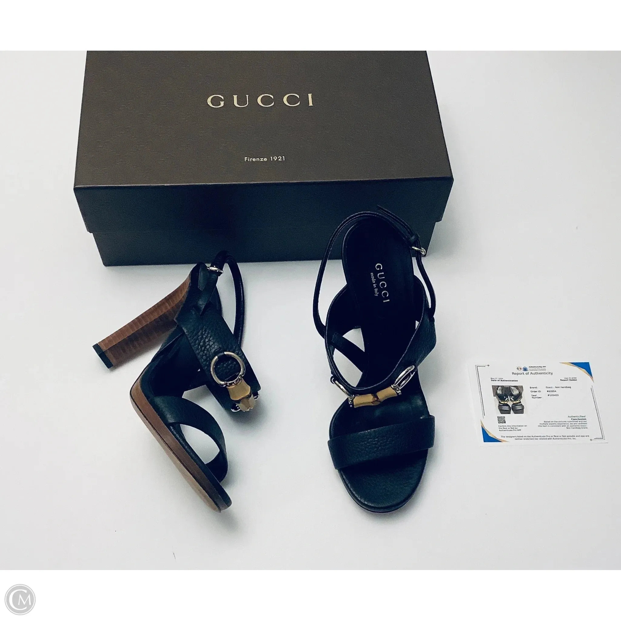 Game Fit Wet Grip Shoes Luxury Designer By Gucci In Black, Size: 6.5