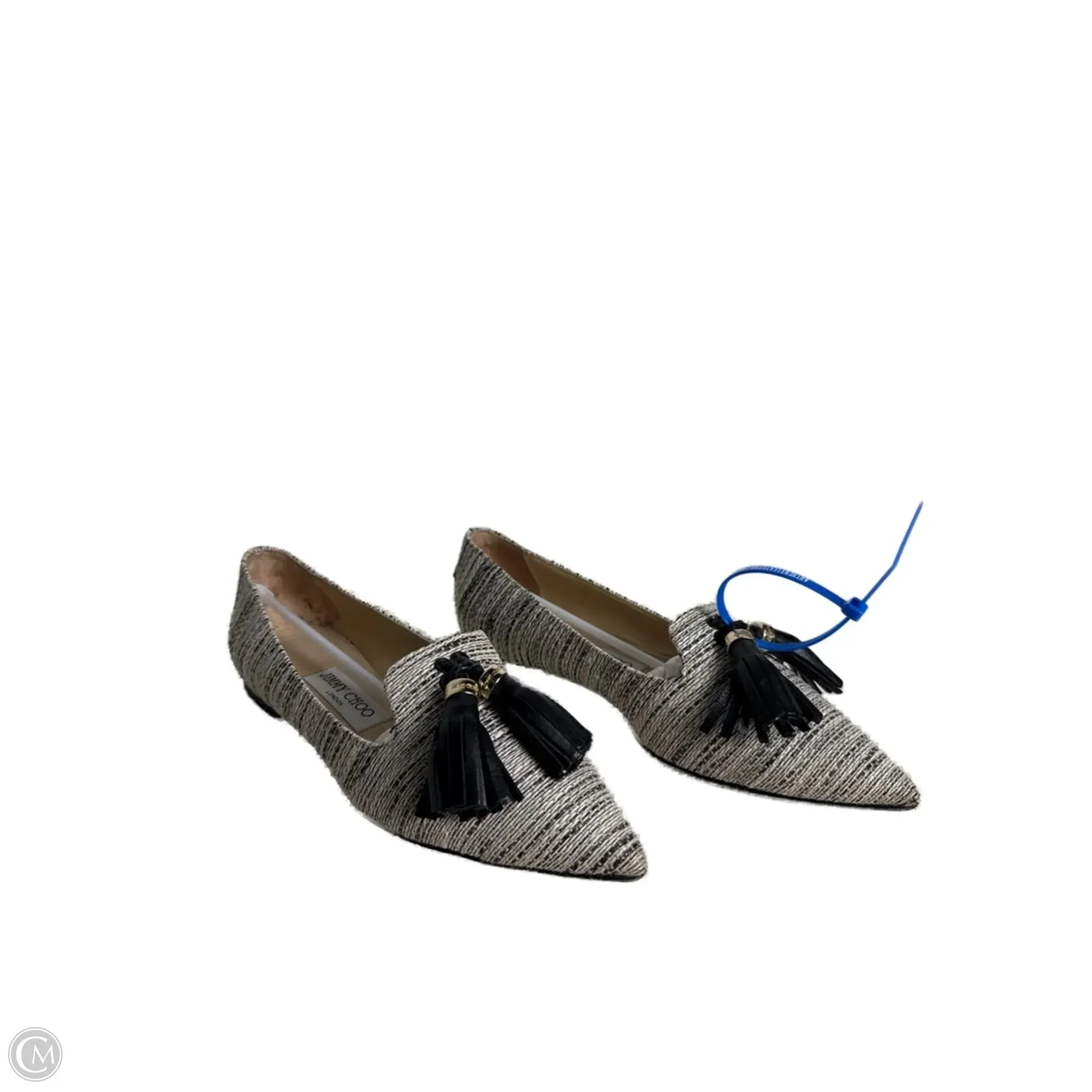 Work Life Shoes Luxury Designer By Jimmy Choo In White, Size: 5