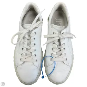 Shoes Luxury Designer By Jimmy Choo In White, Size: 8.5 Earth Mood