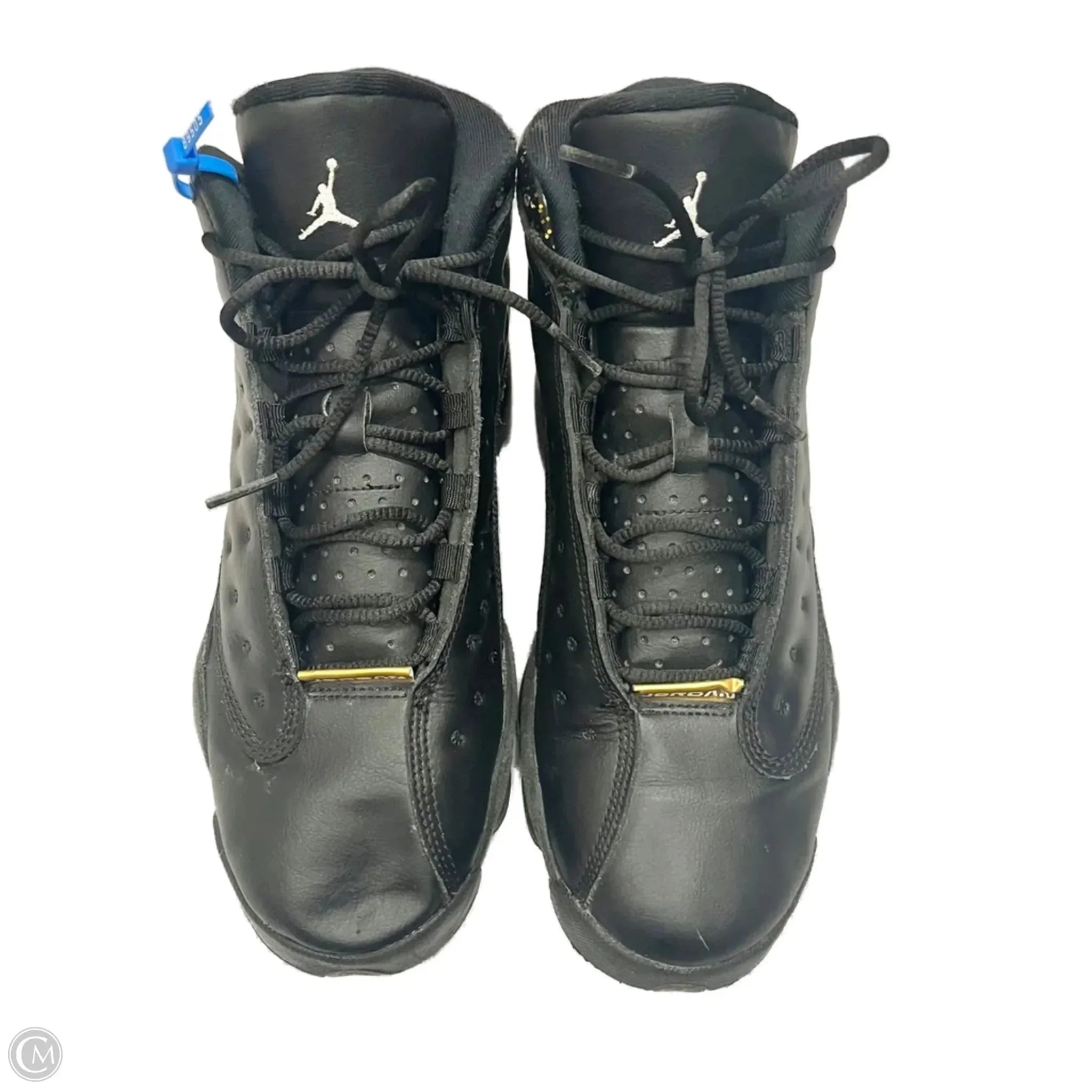 Vibration Dampening Layer Ergonomic Heel Cup Shoes Luxury Designer By Jordan In Black, Size: 9