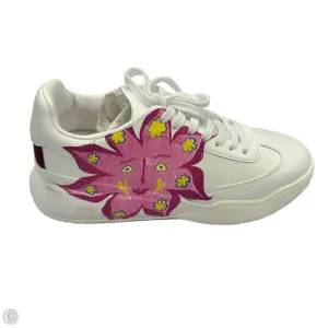 Shoes Luxury Designer By Stella Mccartney In Purple & White, Size: 10 Festival Vibe