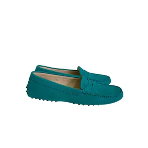 Style Pop SHOES LUXURY DESIGNER by TODS in TEAL, Size:7