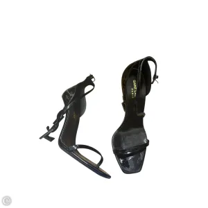 Wave Flow Molded Insole Shoes Luxury Designer By Yves Saint Laurent In Black