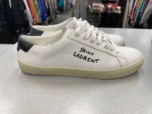 Sustainable Leather Shoes Luxury Designer By Yves Saint Laurent  Size: 9