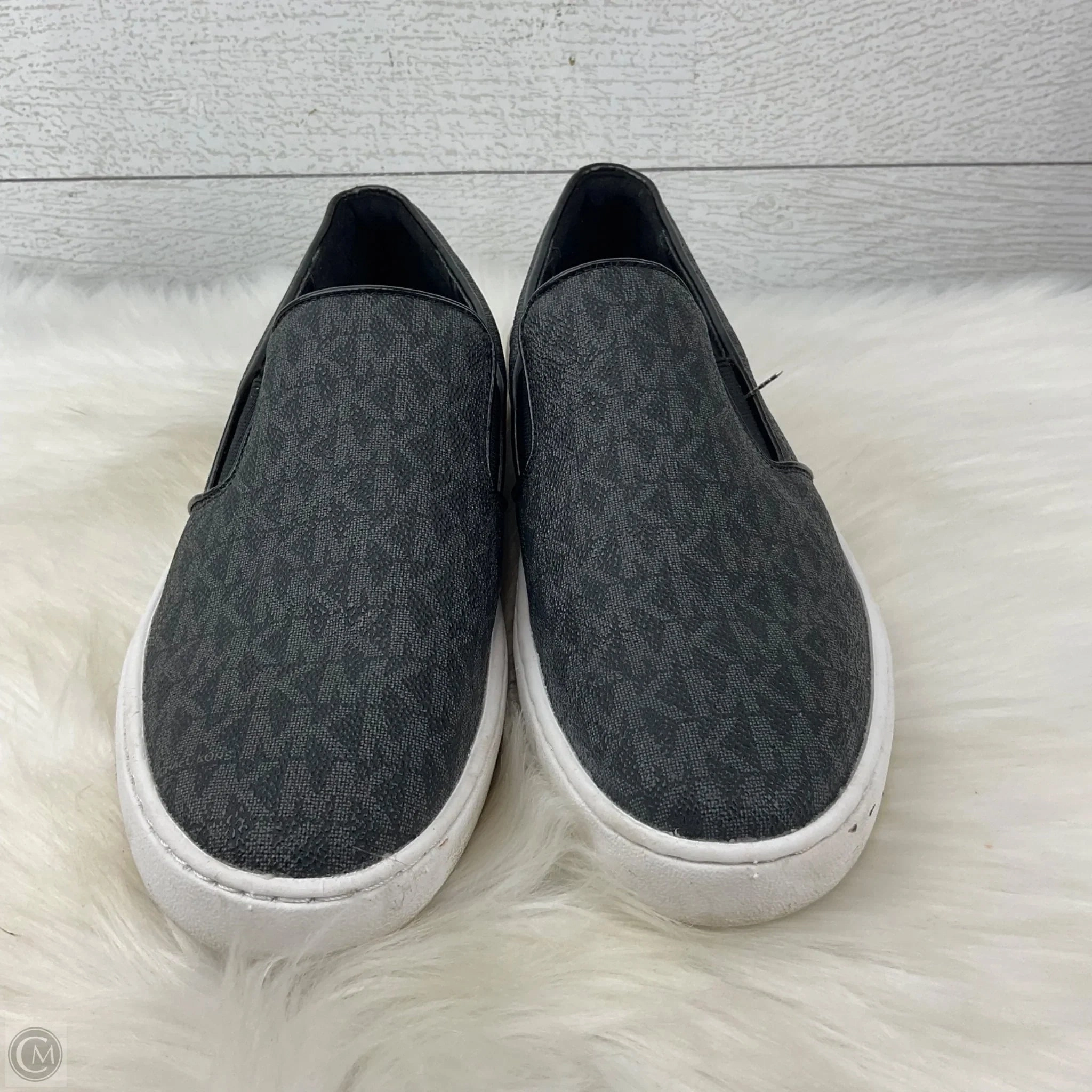 Year long Shoes Designer By Michael Kors In Black, Size: 7.5