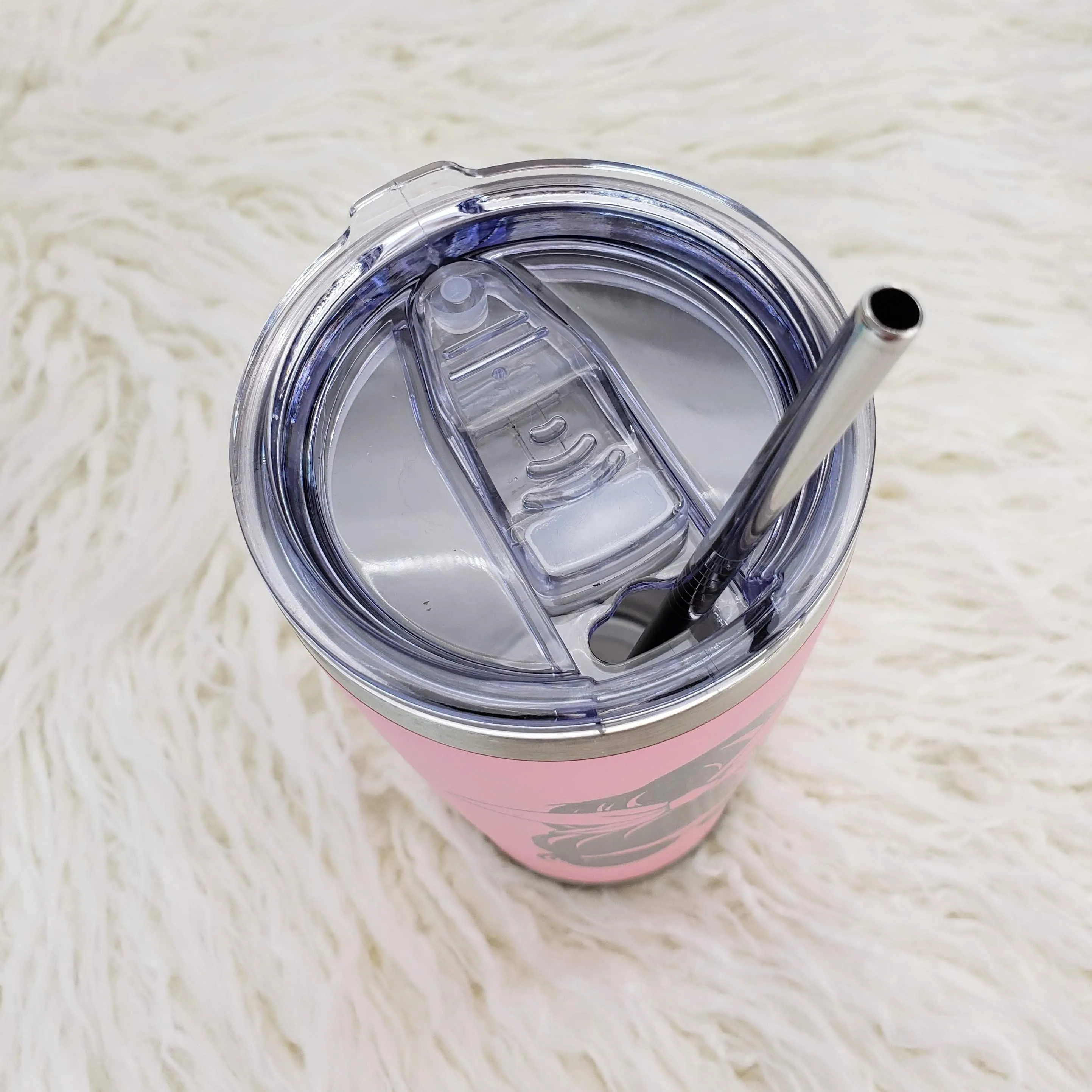 Shoulda Been a Cowgirl Personalized Laser Engraved Tumbler