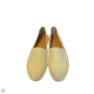 Shoes Designer By Frye In Tan, Size: 6 Shock Diffusing Plate Flexibility Feature