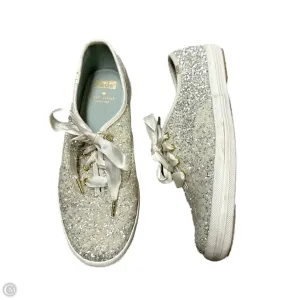 Slip Resistant Shoes Designer By Kate Spade In Silver, Size: 7