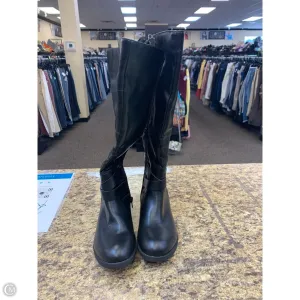 Boots Knee Flats By Style And Company In Black, Size: 6.5 Slip Resistant Work Commute Supportive