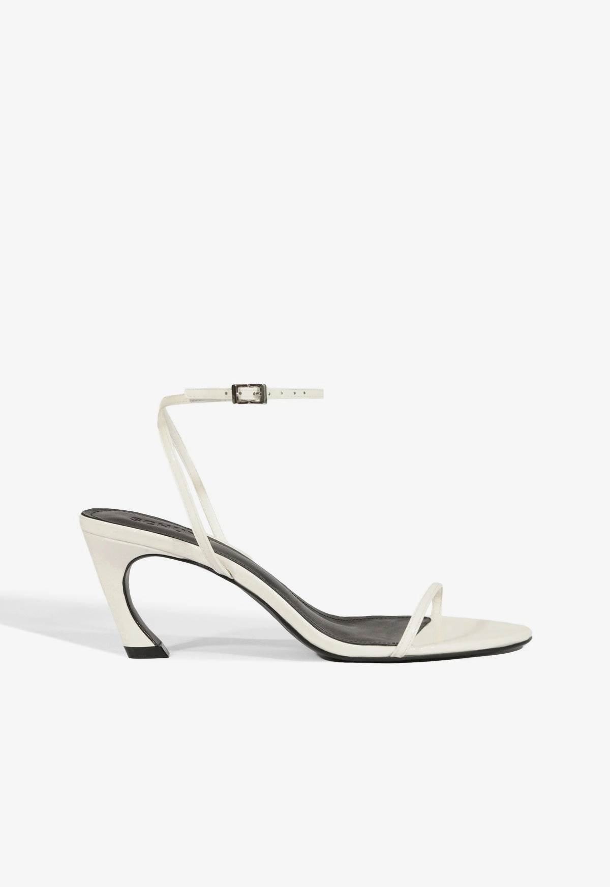Siena Curve Mid Patent Sandal packable