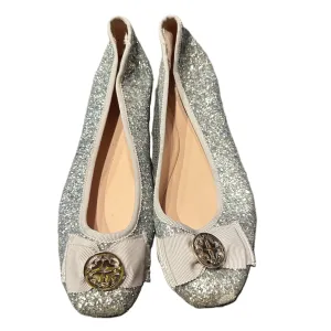 Silver Shoes Designer By Kate Spade, Size: 7 Odor Control Technology Wide Toe Box Option