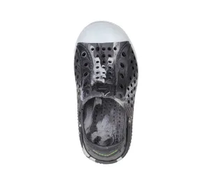 Skechers Foamies Light Up Water Shoes in “Solar Beamz” in Charcoal: Size 6 Toddler to Kids 3