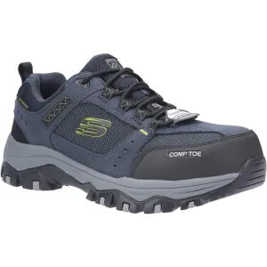 Skechers Work Greetah Mens Wide Fit EE Safety Trainer with Composite Toe Cap